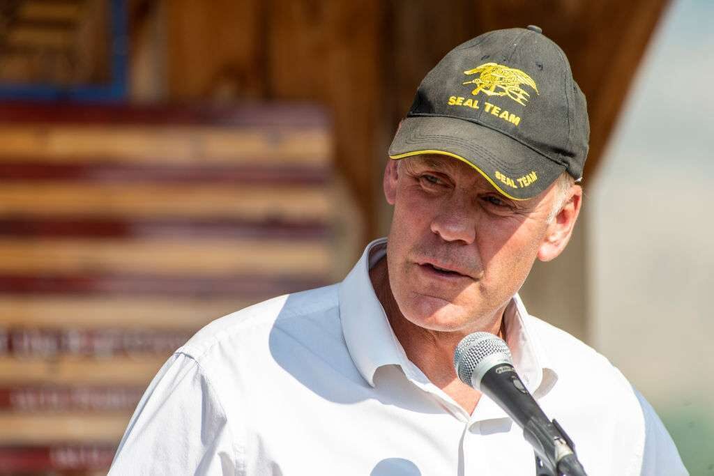 Ryan Zinke, a former SEAL, tells donors his PAC supports conservative military veterans.