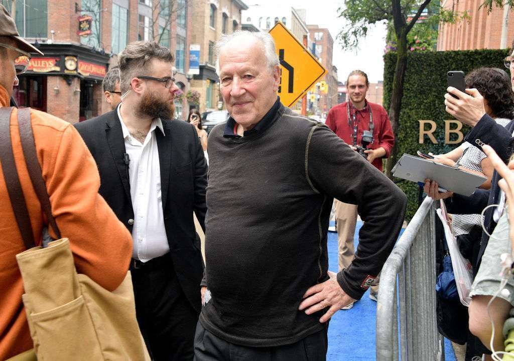 Werner Herzog is seen during the 2022 Toronto International Film Festival on September 12, 2022 in Toronto.