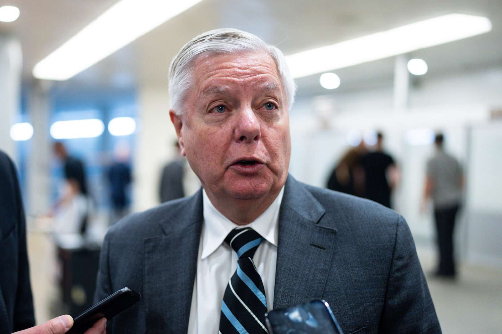 Sen. Lindsey Graham, R-S.C., a strong advocate for continued U.S. aid to Ukraine, foresees a Ukraine aid package coming up for a vote within the next month. 