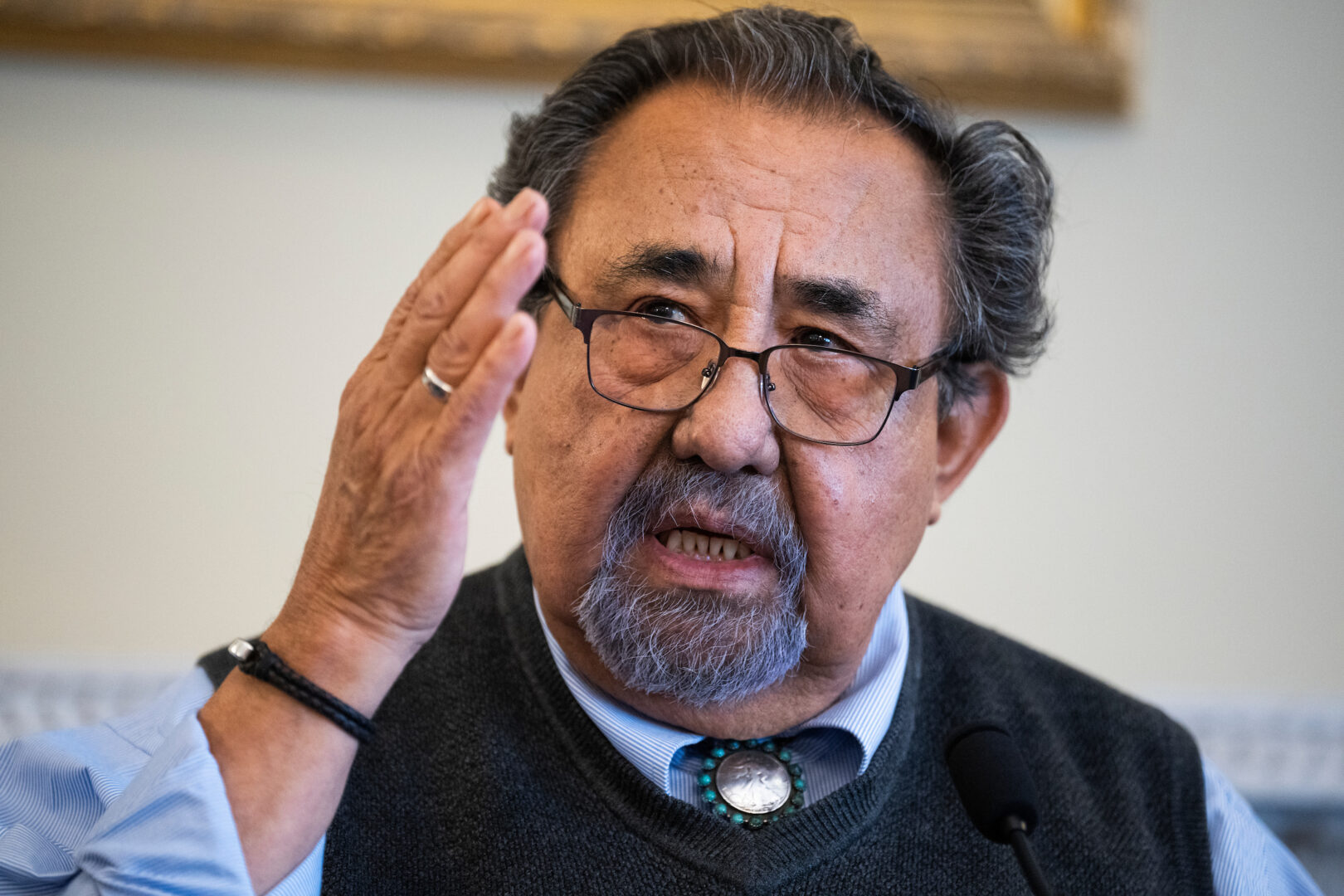 Raúl M. Grijalva has been diagnosed with cancer, he said in a statement. 