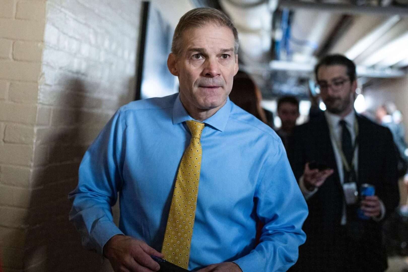 Rep. Jim Jordan of Ohio, shown here on Jan. 3, will lead the House Judiciary Committee's push to pressure the Biden administration on immigration and other issues.