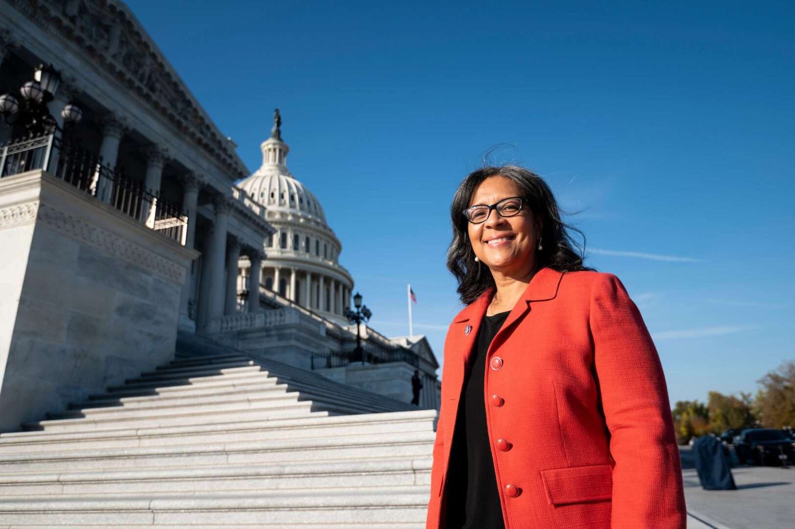 “Servicemembers are increasingly being priced out of options to live near their bases, putting strain on our military families,” says Rep. Marilyn Strickland.