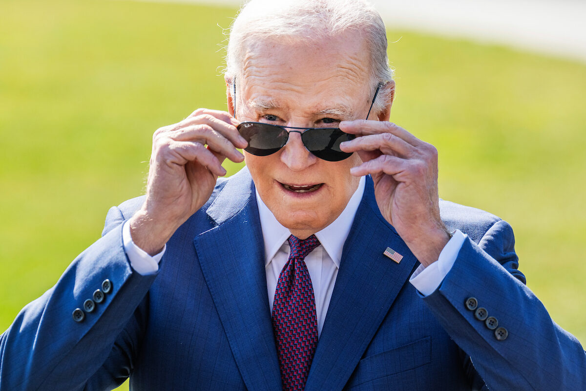 President Joe Biden, seen here on Feb. 20 on the South Lawn of the White House, will give his State of the Union address on March 7, just one of many big-ticket items for the month ahead.