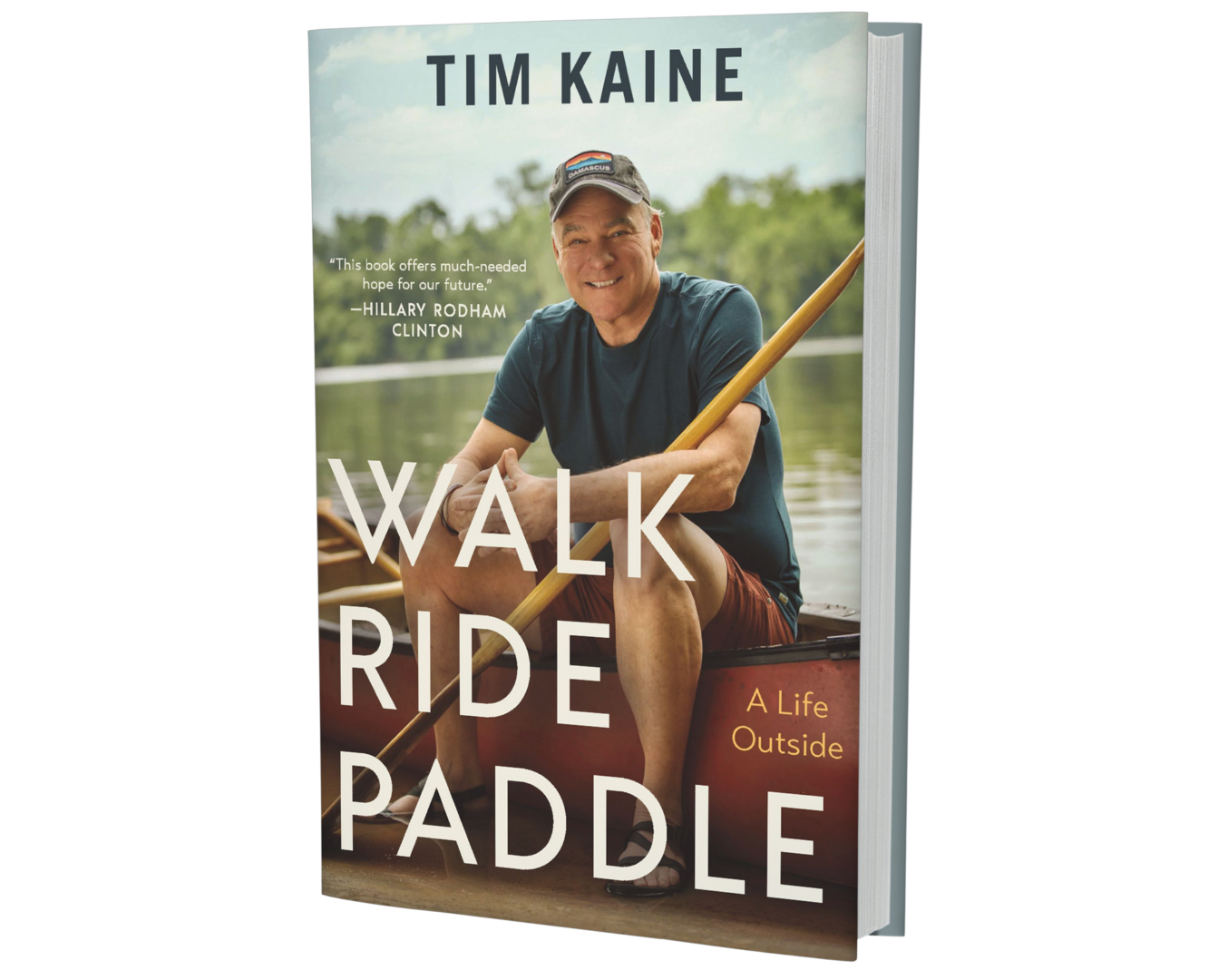 Tim Kaine’s new memoir, out April 9, details his travels in Virginia by foot, bike and boat.